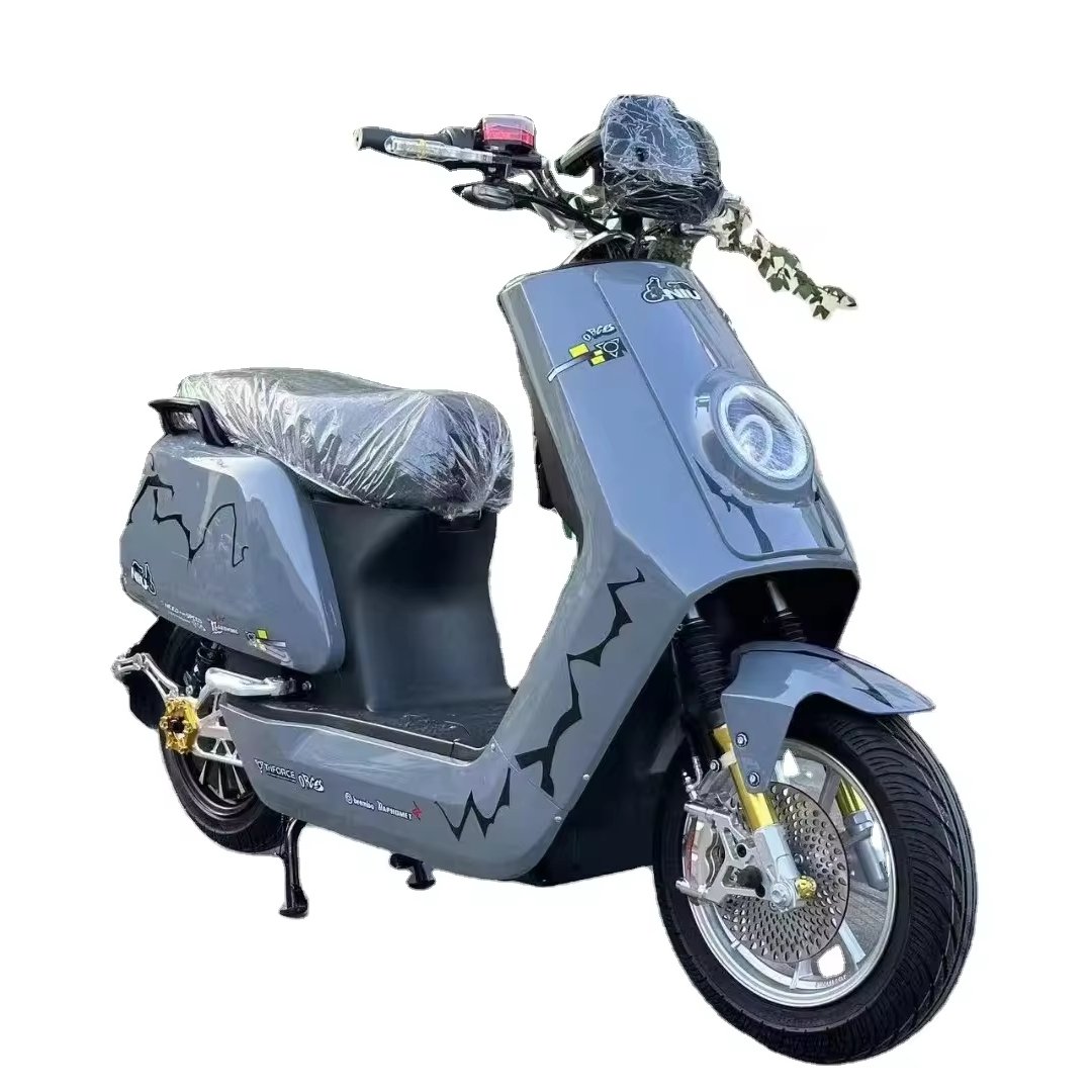 Wuxi Factory Direct New Style 2000W Motor Electric Motorcycle 72V Hot Selling Sport Bike E- Motorcycle for Food Delivery Adult
